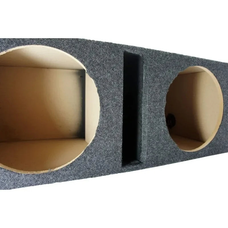 HOT Sound Connection Dual 12" Sub Box Ported Vented Subwoofer Enclosure MDF Car Audio Stereo System