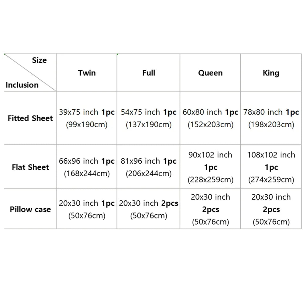 Summer Luxury Satin Silk-like Bed Sheet Set (Flat Sheet/Fitted Sheet + Pillowcase) Solid Color Mattress Cover Twin Full Queen